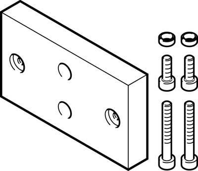 купить FESTO Adapter 1734087 DHAA-G-Q11-25-B6-14-40    1