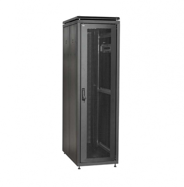 купить Шкаф сетевой 19дюйм LINEA N 28U 600х800мм перфорированная передняя дверь черн. ITK LN05-28U68-P