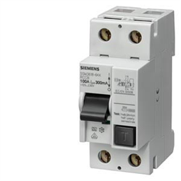 купить 5SM3316-6KL Siemens RES.CURRENT OP.CIRCUIT BREAKER TYPE A PSE/SSF, N-LEFT / 63A 2POLIG IFN 30MA 230V 2,5MW