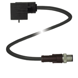 купить VMA-2+P/Z2-10M-PUR-V1-G Pepperl Fuchs Valve connector, Form A, 2+PE, Z diode, PUR cable to M12 round connector