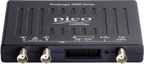 купить pico 2206B MSO USB-Oszilloskop  50 MHz 2-Kanal 50