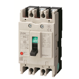 купить NF63-CV_3P_002A_PR_F Mitsubishi Molded Case Circuit Breaker 3-Pole 2A Front connection type