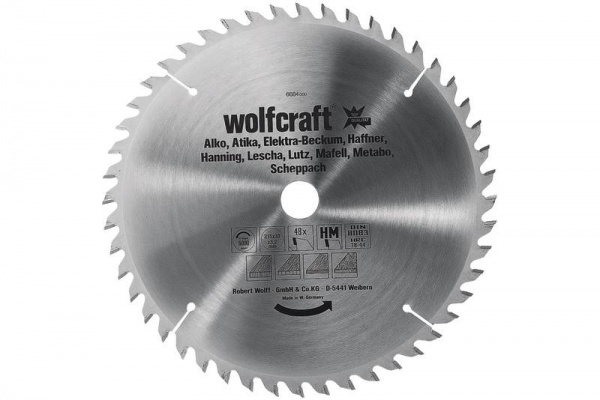 купить Wolfcraft  6682000 Hartmetall Kreissaegeblatt 300 x