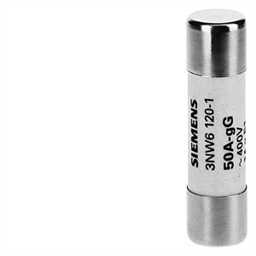 купить 3NW6104-1 Siemens CYLINDRICAL FUSE GG ACC. TO FRENCH STANDARD (NFC) / WITHOUT INDICATOR SIZE 14X51MM, 500V 4A