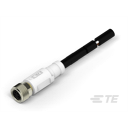 купить T4061310004-007 TE Connectivity M8  Cable Assembly Single Ended Female Straight / 10000 mm PVC Cable, 4 wire / Shielded