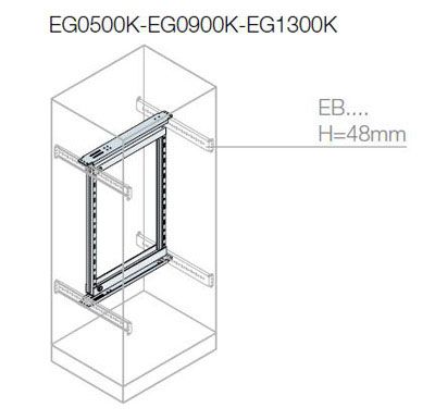 купить Рама 19 дюймов поворотная, 27HE 1300x600мм