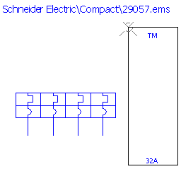 купить 29057 Schneider Electric trip unit - TMD 32 A 4 poles 4d / NS100