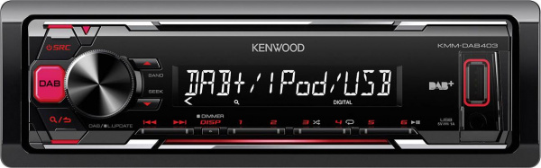 купить Kenwood KMMDAB403 Autoradio DAB+ Tuner, Anschluss