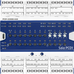 купить PCD1.G5000-A20 Saia Burgess Controls E-Line combined input/output module