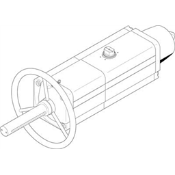 купить DAPS-0960-090-RS2-F1216-MW Festo Неполноповоротный привод / 00991266