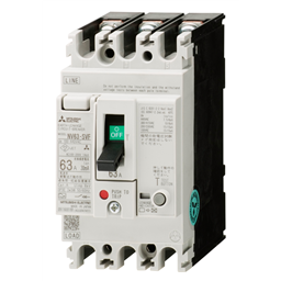 купить NV32-SVF_3P_020A_500mA_F Mitsubishi Earth Leakage Circuit Breaker 3-pole 20A 500mA F-Style