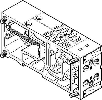 купить FESTO Verkettungsplatte VABV-S4-2HS-G18-2T1 546214