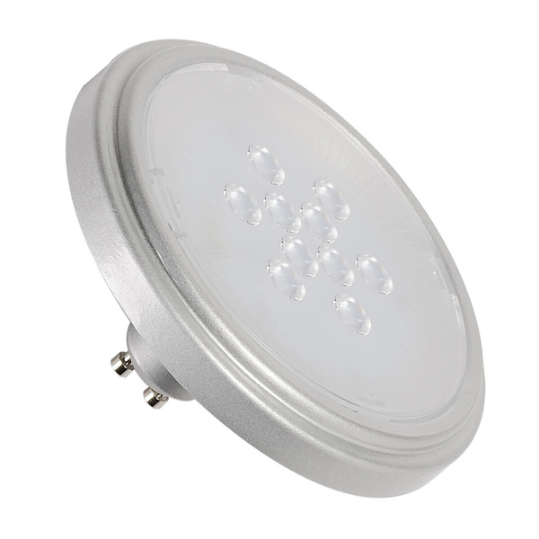 купить LI560722 Schrack Technik QPAR111 Retrofit LED Leuchtmittel,GU10,2700K,40°,silbergrau