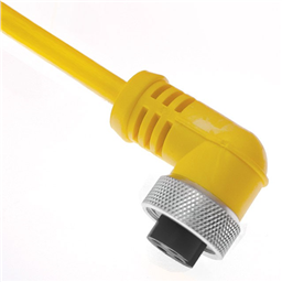 купить MINC-4MFPX-4M-R Mencom PVC Cable - 18 AWG - 300 V - 5.5A / 4 Poles Male with Male Thread to Female Extension Right Angle Plug 13.12 ft