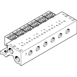 купить MHA1-PR4-3-M3-PI Festo Плита для блочного монтажа