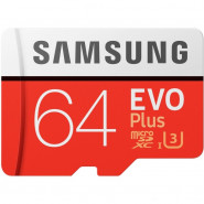 купить Карта памяти Samsung EVO Plus microSDXC 64Gb, Class 10+ад, MB-MC64GA
