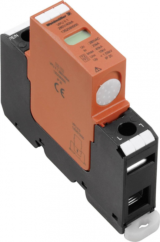 купить Weidmueller VPU II 1 280V/40kA 1352580000 Überspann