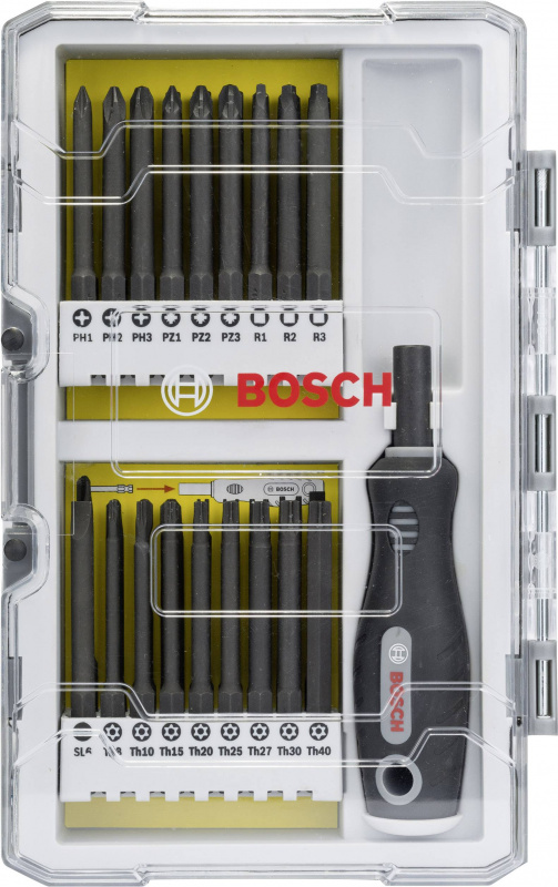 купить Bosch Accessories  2607017320 Bit-Set 37teilig Sch