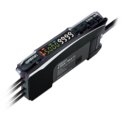 купить E3NX-MA11 5M Omron Smart Fiber Amplifier Unit, 2-ch, Pre-wired model(5 m), NPN open collector