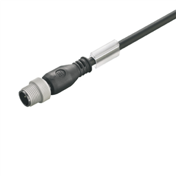 купить 1108820150 Weidmueller Sensor-actuator Cable (assembled) / Sensor-actuator Cable (assembled), One end without connector, M12, No. of poles: 5, Cable length: 1.5 m, pin, straight
