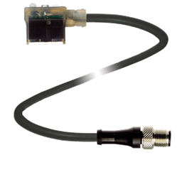 купить VMA-3+P/L1-2M-PUR-V1-G Pepperl Fuchs Valve connector, Form A, 3+PE, LED, PUR cable