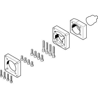 купить FESTO Axialbausatz 1456610 EAMM-A-L38-60H    1 St.