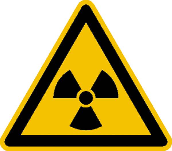 купить Warnschild Radioaktive Stoffe oder ionisierende St