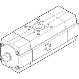 купить DFPB-80-090-S3-F0710 Festo Неполноповоротный привод / 00991266