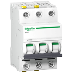 купить A9F05306 Schneider Electric Миниатюрный автоматический выключатель - 3P - 6A - D кривая Двухместный терминал