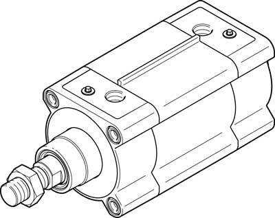 купить FESTO 1778429 DSBF-C-80-25-PPVA-N3-R Normzylinder