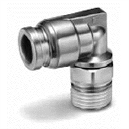 купить KQG2L04-02S SMC KQG2L, Stainless Steel 316, One-touch Fitting, Male Elbow