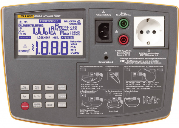 купить Fluke 6200-2 Installationstester Kalibriert nach I