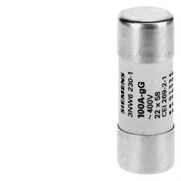 купить 3NW6208-1 Siemens CYLINDRICAL FUSE GG ACC. TO FRENCH STANDARD (NFC) / WITHOUT INDICATOR SIZE 22X58MM, 500V 8A