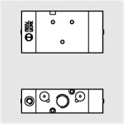 купить 7030010200 Metal Work 70 series valve pneumatic couplings 1/2" 3/2 monostable with spring mechanical normally closed