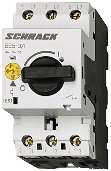 купить BE500400 Schrack Technik Motorschutzschalter 0,25-0,40A, 3-polig