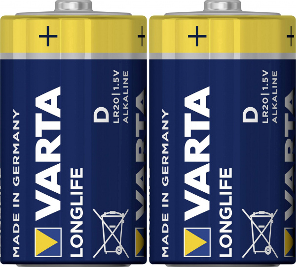 купить Varta Longlife LR20 Mono (D)-Batterie Alkali-Manga