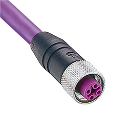 купить 12506 Lumberg M12 5P Profibus signal cable straight
