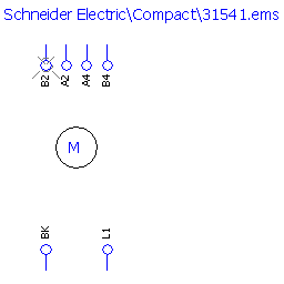 купить 31541 Schneider Electric motor-mechanism - Compact MT250 / 220..240 V AC / NS250