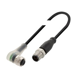 купить BCC03C4 Balluff Connector cable 4x0,34mm?; 1m; M12x1 / M12x1