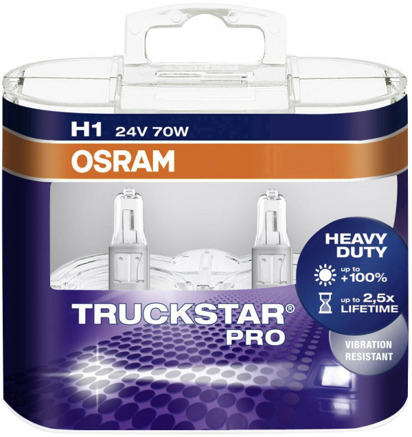 купить Osram Auto Halogen Leuchtmittel Truckstar H1 70 W