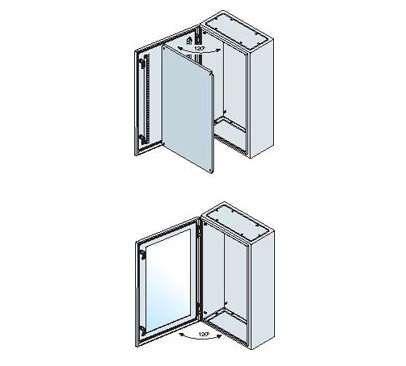 купить Корпус шкафа IP65 (дверь со стеклом) монтаж. плат 800х600х250 ABB SRN8625VK