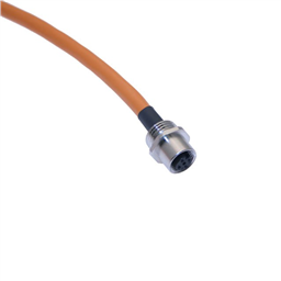 купить FFDC-4FR-PG9-0.3M-SS Mencom PVC Cable - 18 AWG - 300 V - 4A / 4 Poles Female Straight Front Mount Receptacle 0.3 m