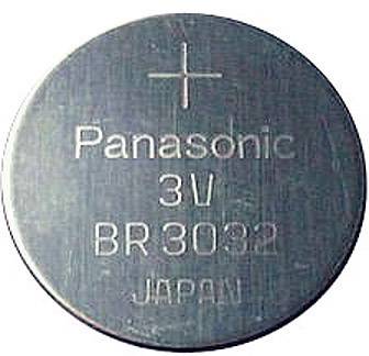 купить Panasonic BR3032 Knopfzelle BR 3032 Lithium 500 mA