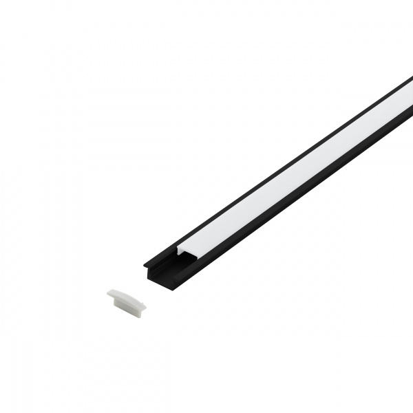 купить LI63393 Schrack Technik LED-Stripe Profil Einbau mit opaler Abdeckung schwarz IP20