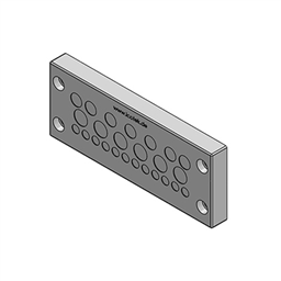 купить 99300.022 Icotek KEL-DPZ 24|25-BS gy  / Cable entry plate, screw assembly, IP66, with fire penetration seal IFPS, EI30/E45