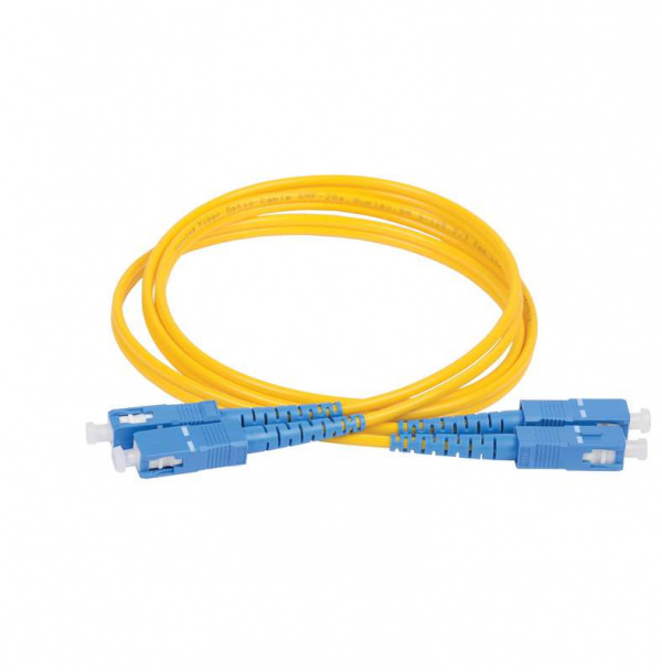 купить Патч-корд оптический коммутационный соединительный для одномодового кабеля (SM); 9/125 (OS2); SC/UPC-SC/UPC (Duplex) (дл.30м) ITK FPC09-SCU-SCU-C2L-30M