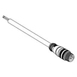 купить 1200658741 Molex M12 Single-Ended Cordset, Male / Micro-Change (M12) Single-Ended Cordset, 5 Poles, Male (Straight) to Pigtail, 0.34mm3 PUR Ls0H Cable, 1.0m (3.28') Length