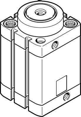 купить FESTO Stopperzylinder 576157 DFSP-50-25-DF-PA  Hub