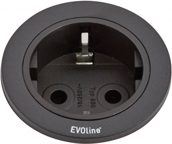 купить EVOline 159280000900 Einbau-Steckdosenleiste 1fach