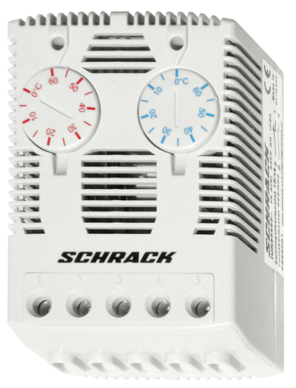 купить IUK08563 Schrack Technik Zwillingsthermostat 0°-60°C, 1 Öffner/1 Schließer